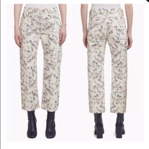 Rag & Bone micro-floral boy jean size 26 NWT USA
